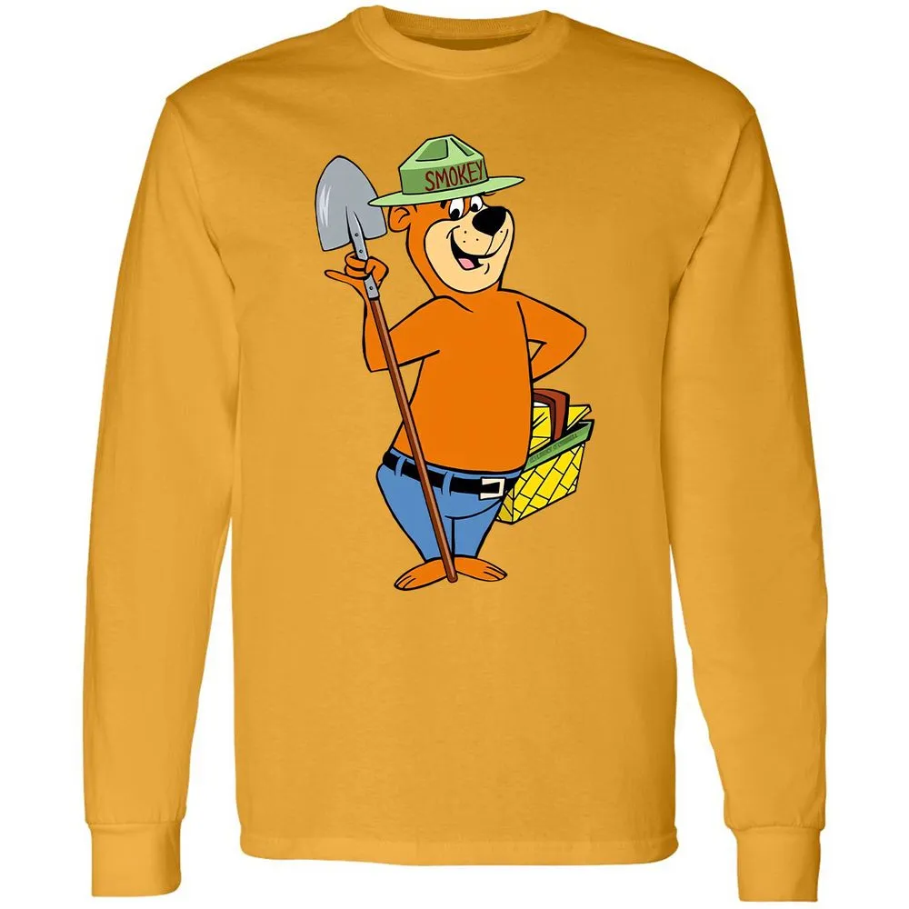 Long Sleeve T-Shirt - 1E6HA5NT - Gold - 9