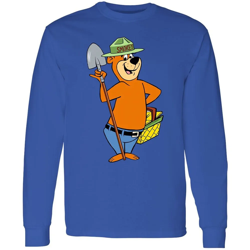 Long Sleeve T-Shirt - 1E6HA5NT - Royal - 8