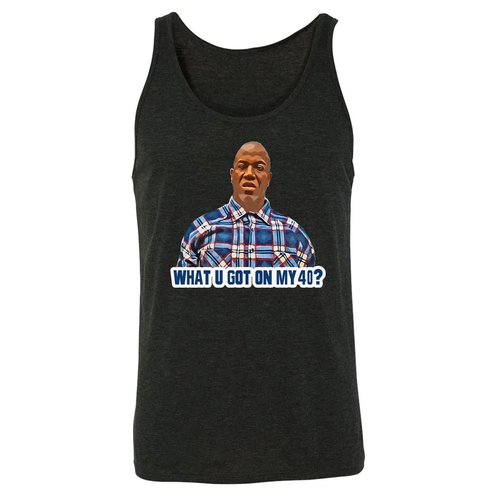 Unisex Jersey Tank - WM9J458C - Charcoal Black Triblend - 5