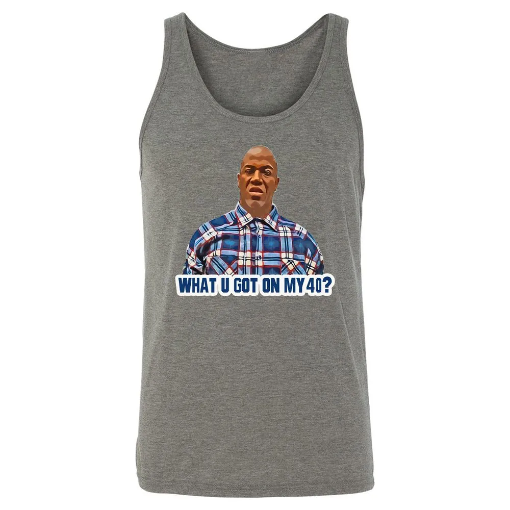Unisex Jersey Tank - WM9J458C - Grey Triblend - 8