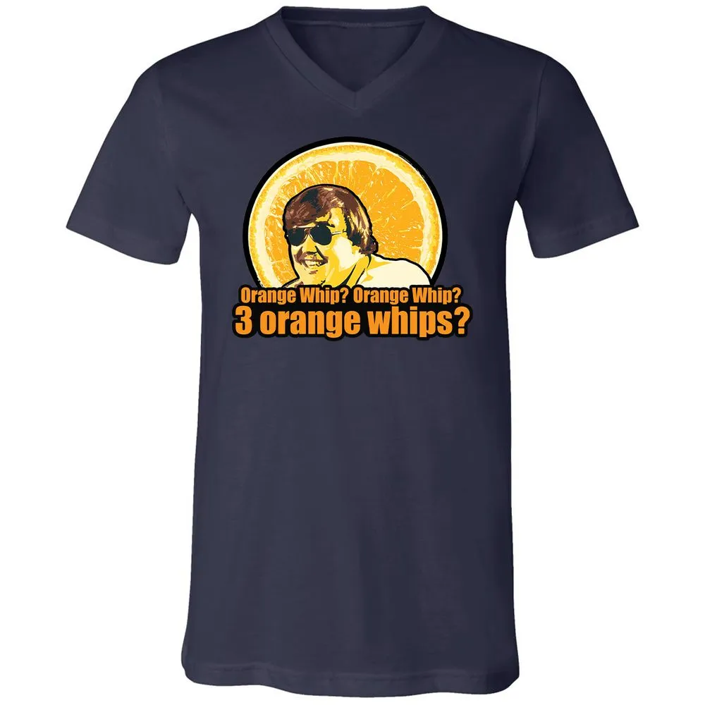 Unisex V-Neck T-Shirt - 6NMXD9EF - Navy - 2