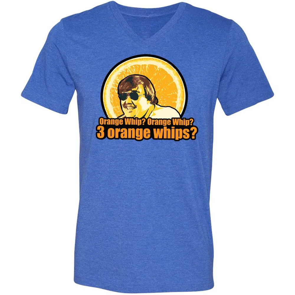 Unisex V-Neck T-Shirt - 6NMXD9EF - Heather True Royal - 14