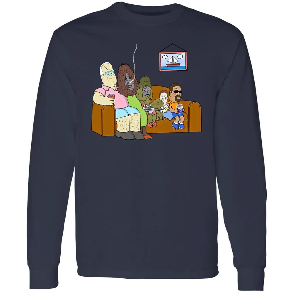 Long Sleeve T-Shirt - ZD7HH47E - Navy - 2