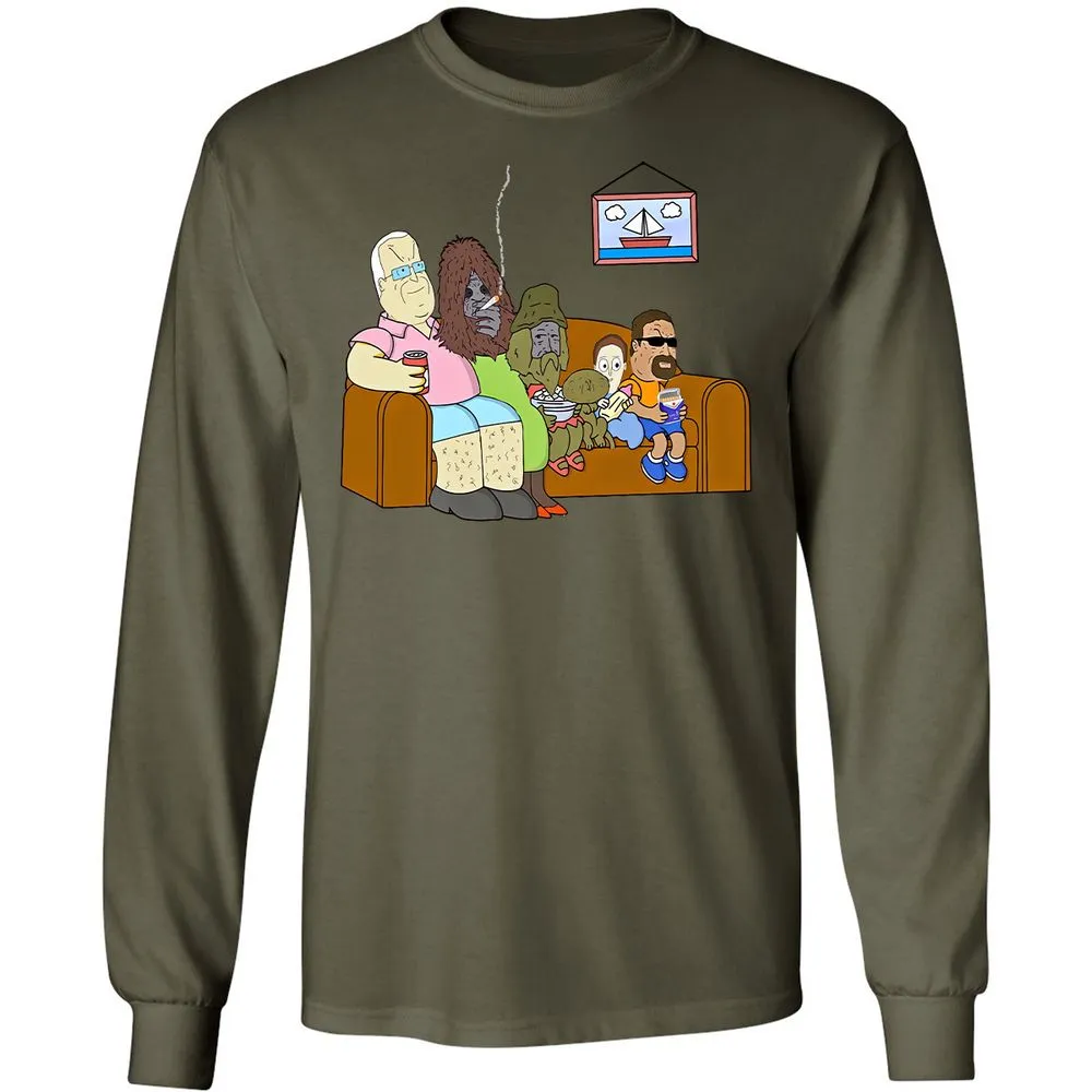 Long Sleeve T-Shirt - ZD7HH47E - Military Green - 16
