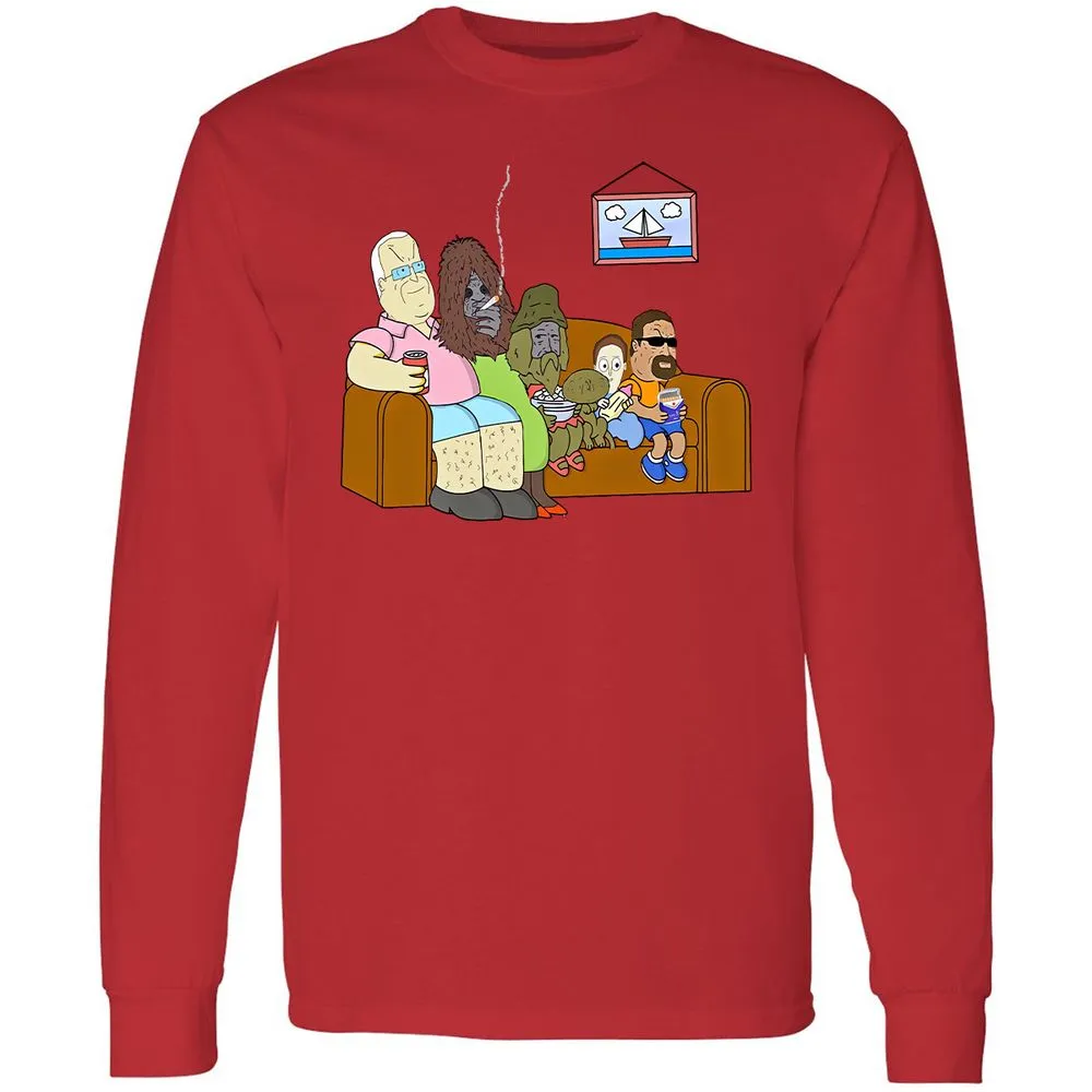 Long Sleeve T-Shirt - ZD7HH47E - Red - 14