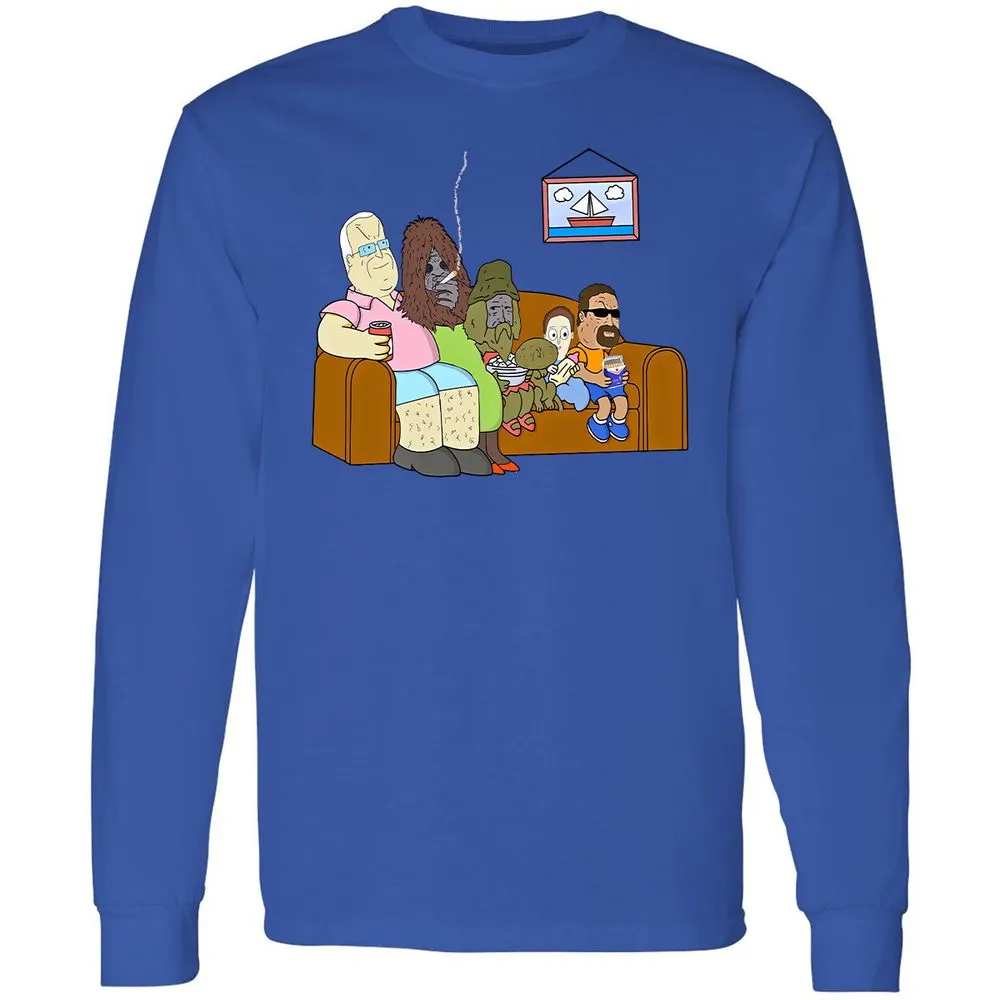 Long Sleeve T-Shirt - ZD7HH47E - Royal - 8
