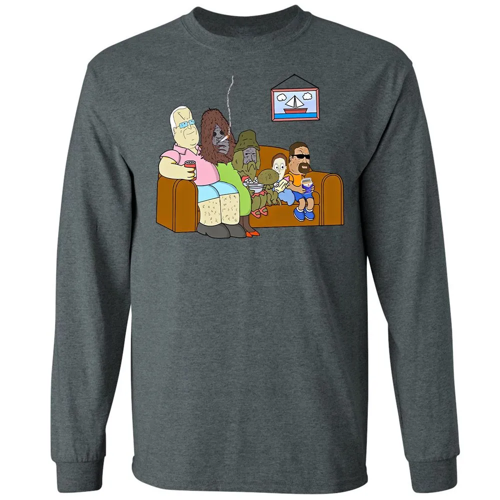 Long Sleeve T-Shirt - ZD7HH47E - Dark Heather - 15
