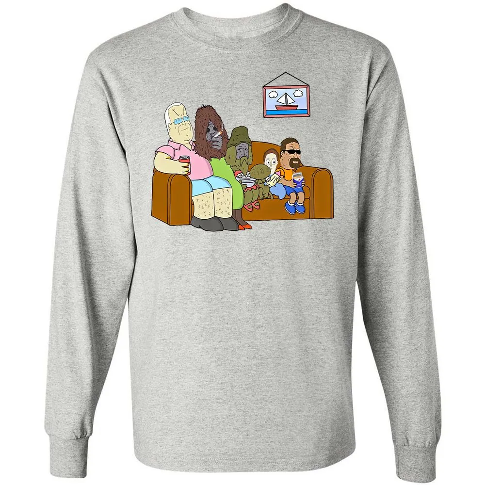 Long Sleeve T-Shirt - ZD7HH47E - Ash - 7