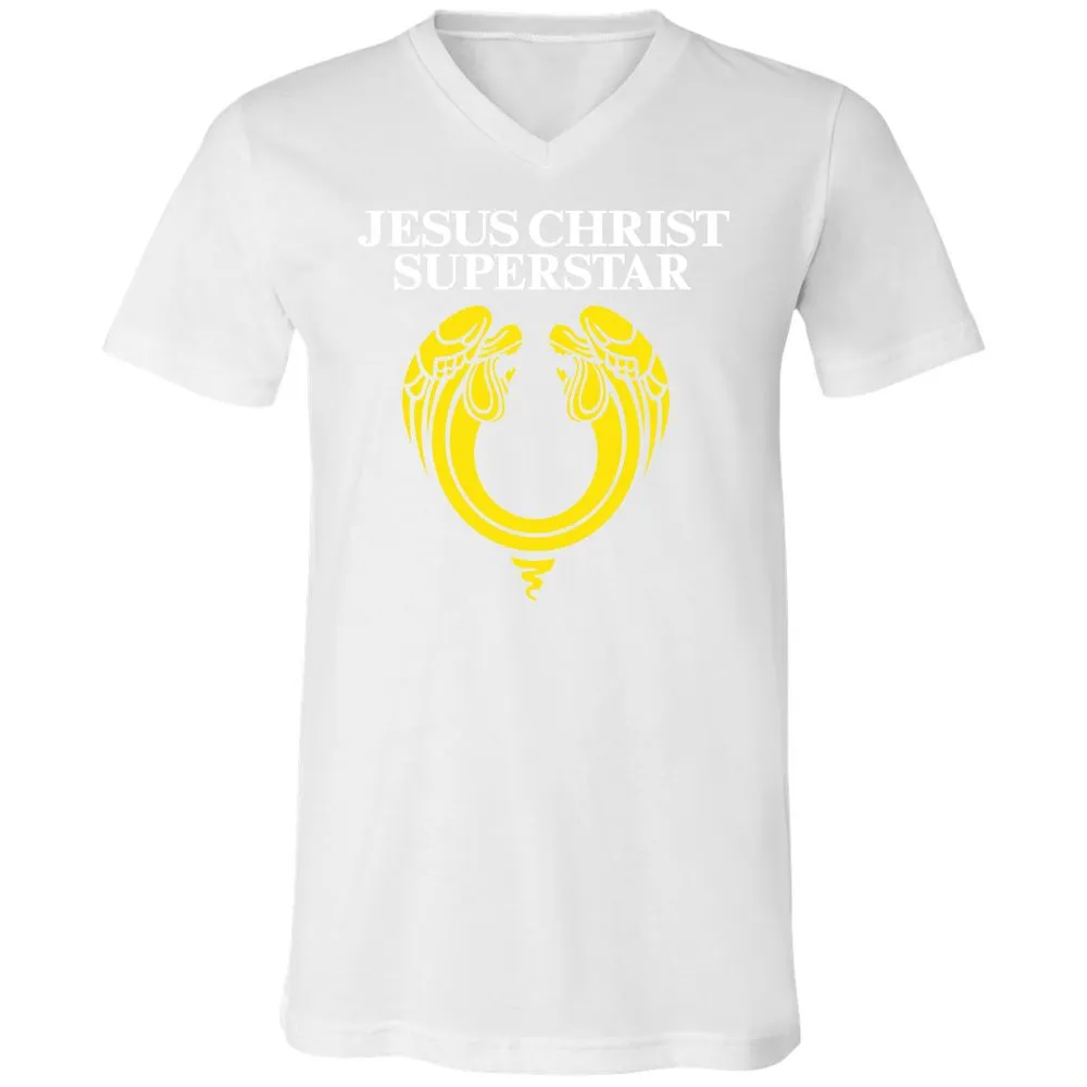 Unisex V-Neck T-Shirt - N18TJK59 - White - 5