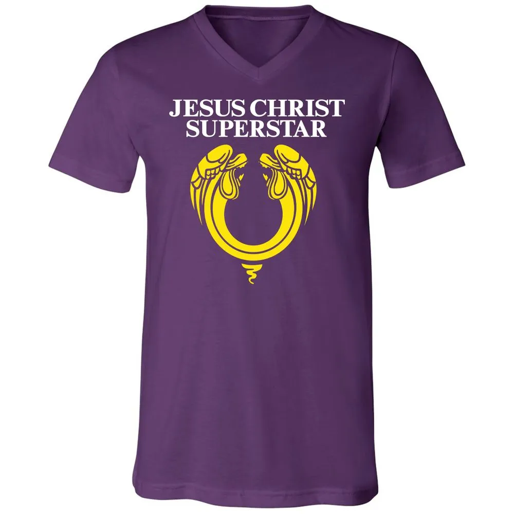 Unisex V-Neck T-Shirt - N18TJK59 - Team Purple - 9