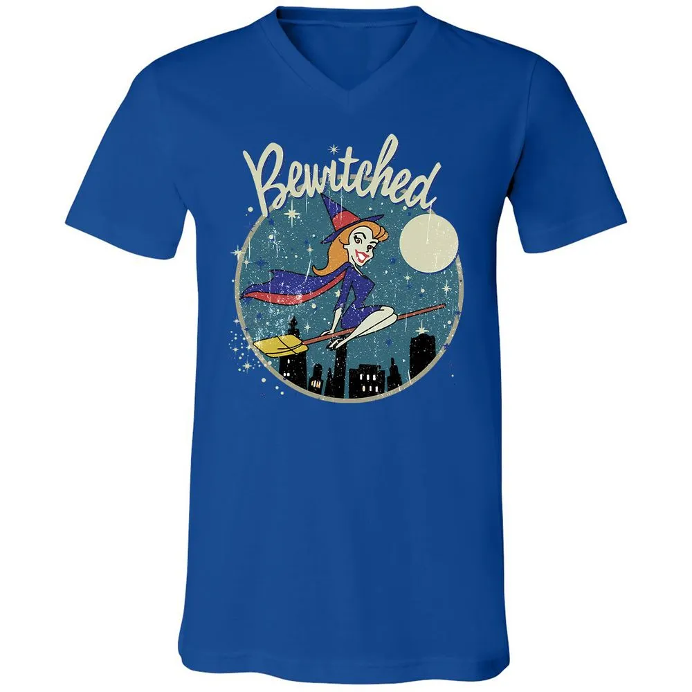 Unisex V-Neck T-Shirt - 1FGLLJNB - True Royal - 4