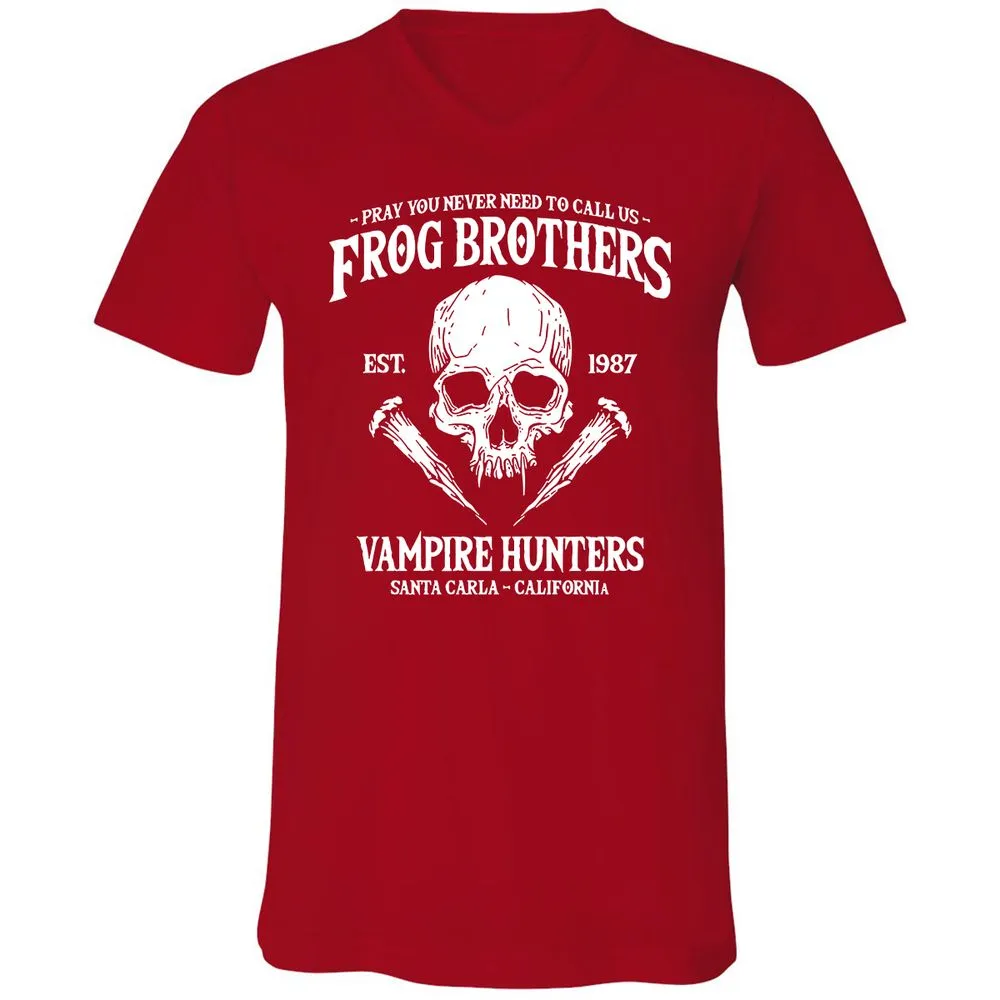 Unisex V-Neck T-Shirt - UQ25VKR2 - Red - 3