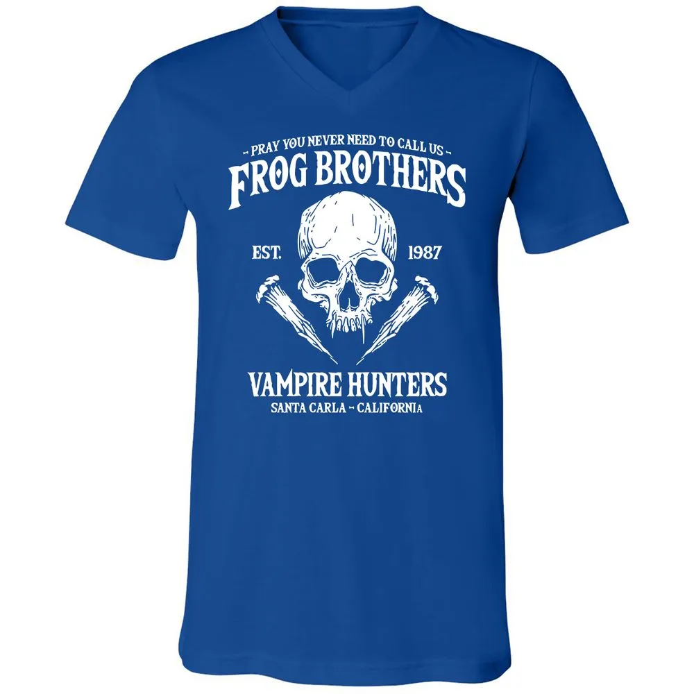 Unisex V-Neck T-Shirt - UQ25VKR2 - True Royal - 4