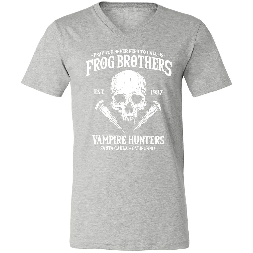 Unisex V-Neck T-Shirt - UQ25VKR2 - Athletic Heather - 7