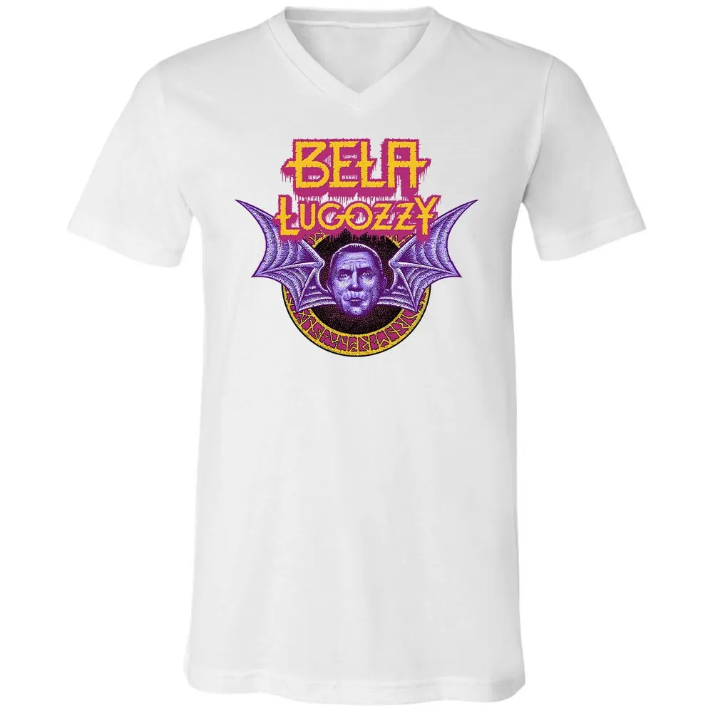 Unisex V-Neck T-Shirt - R8VCZBHF - White - 5