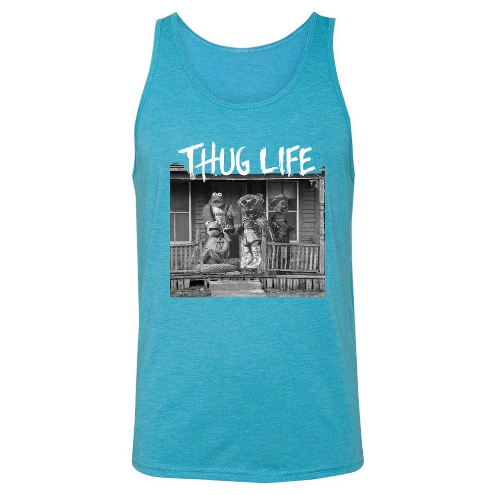 Unisex Jersey Tank - FD29M8S1 - Aqua Triblend - 3