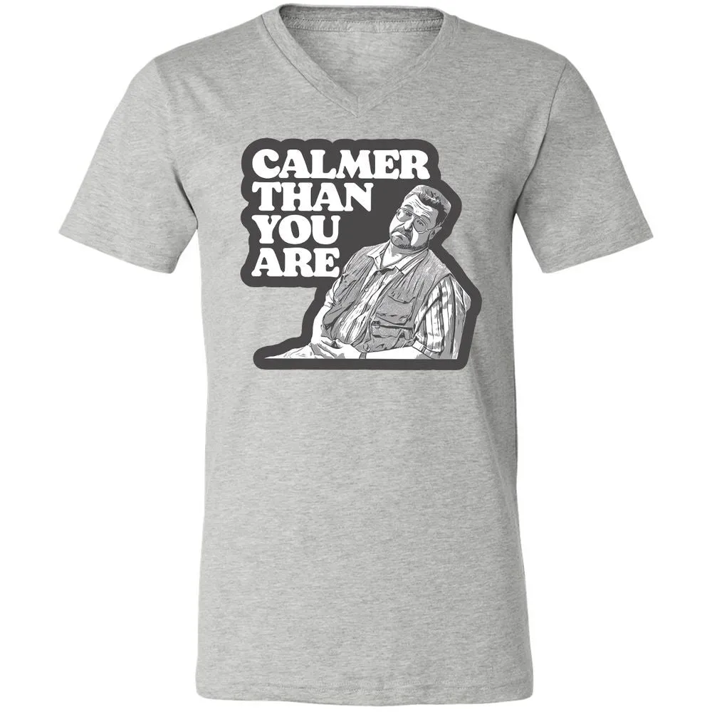 Unisex V-Neck T-Shirt - VKR9JJUW - Athletic Heather - 7