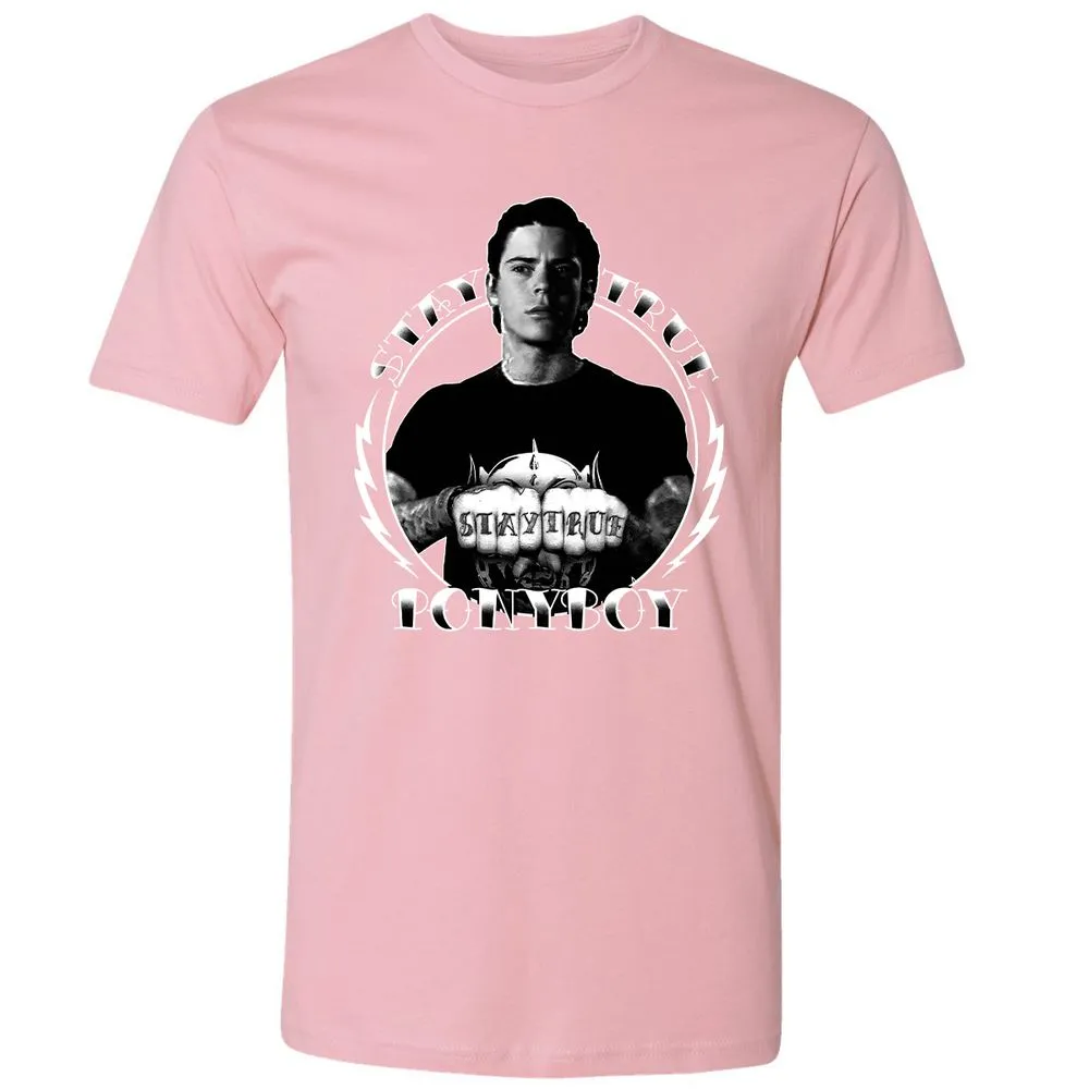 Premium Unisex T-Shirt - 5JZDKULH - Light Pink - 3
