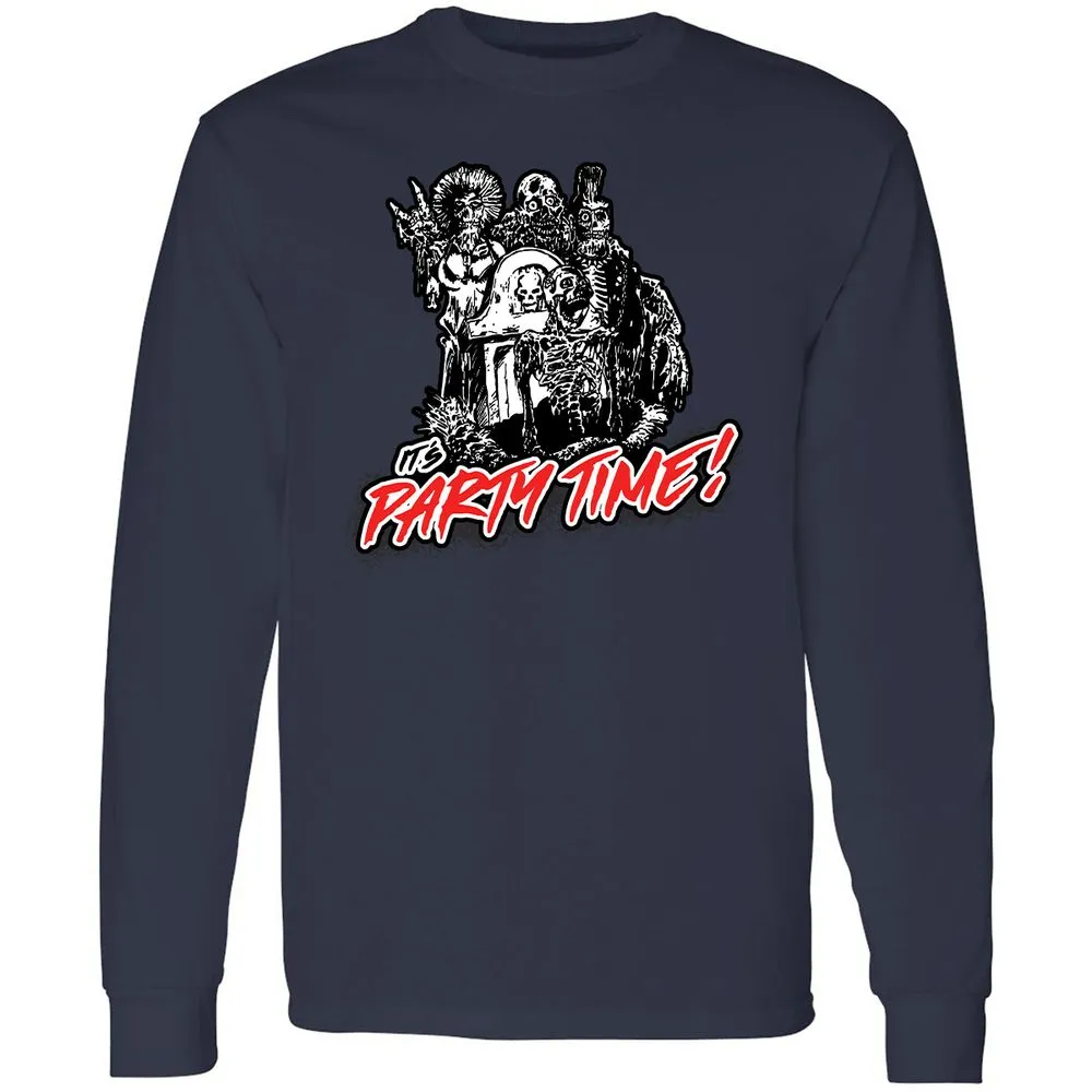 Long Sleeve T-Shirt - 5E4VYLKV - Navy - 2