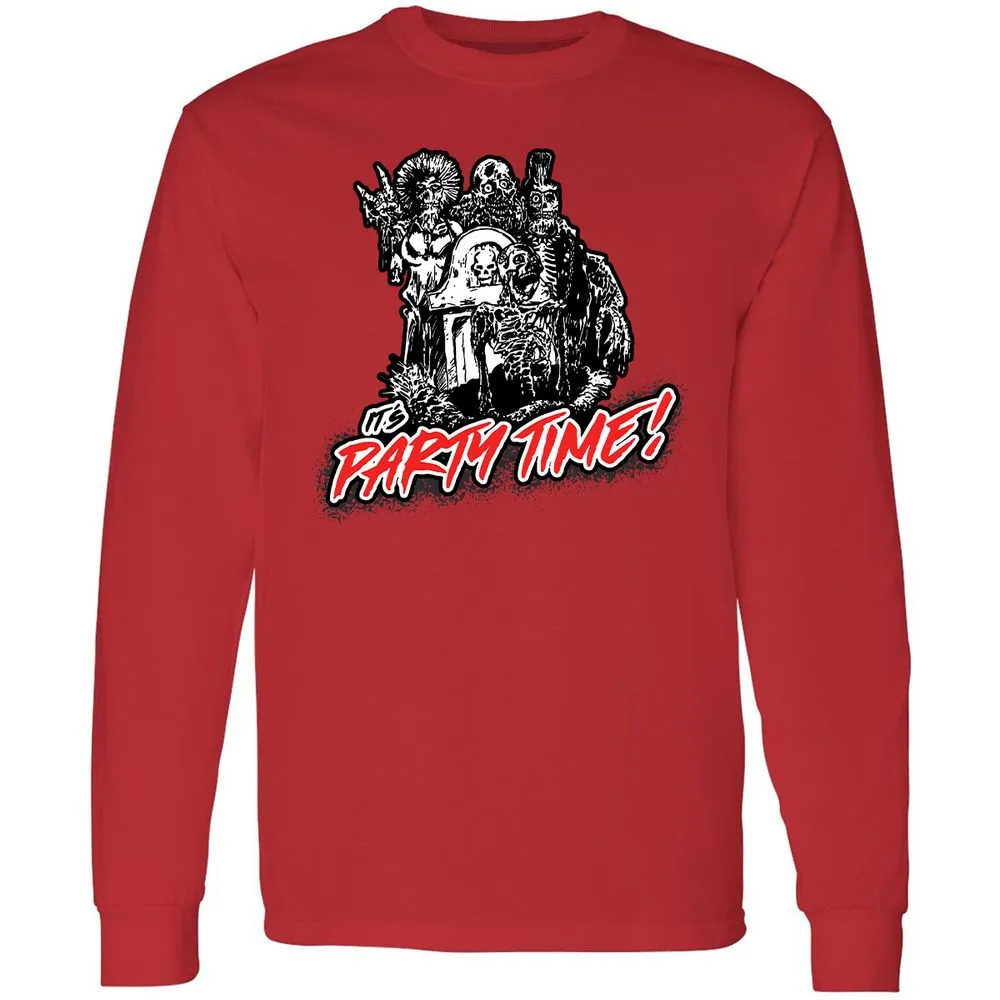 Long Sleeve T-Shirt - 5E4VYLKV - Red - 14