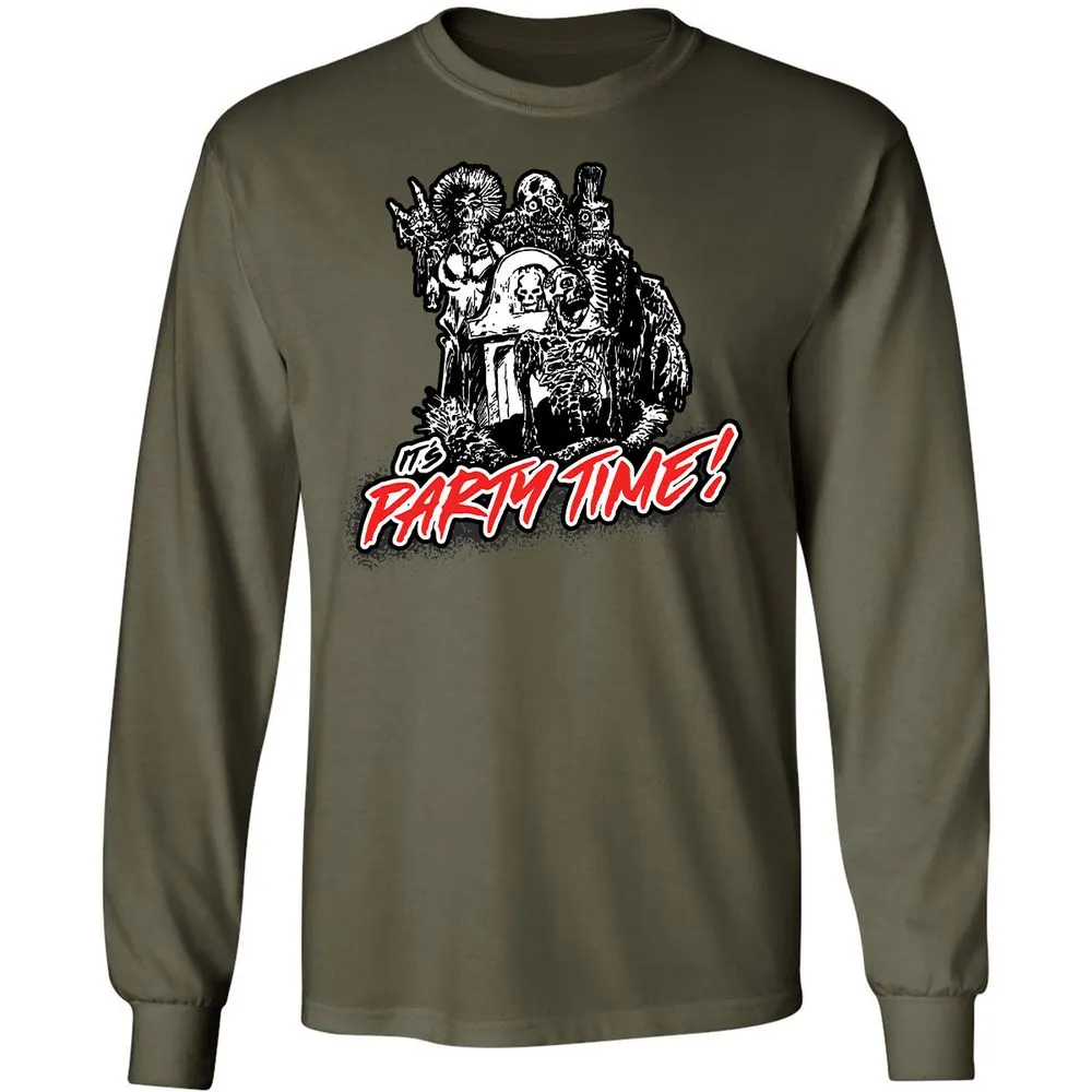 Long Sleeve T-Shirt - 5E4VYLKV - Military Green - 16