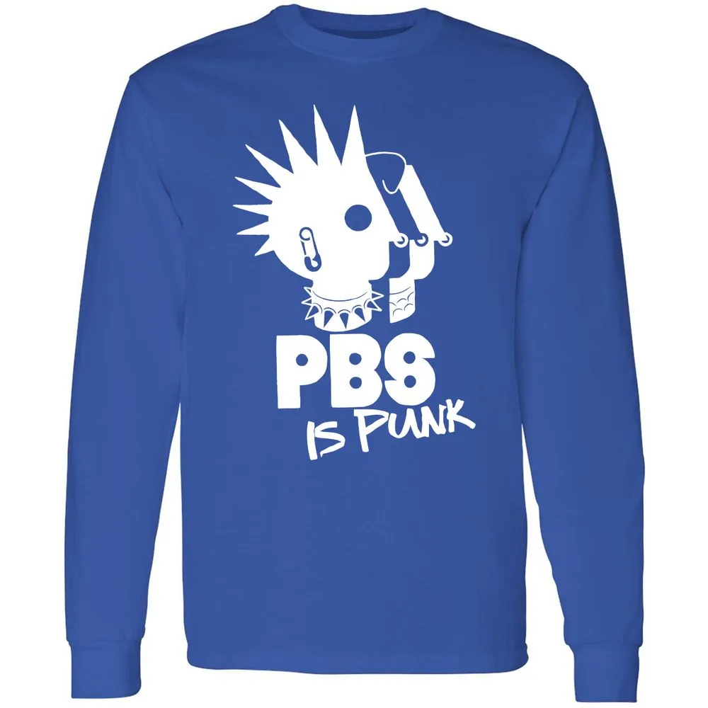 Long Sleeve T-Shirt - 6B96WS3V - Royal - 4