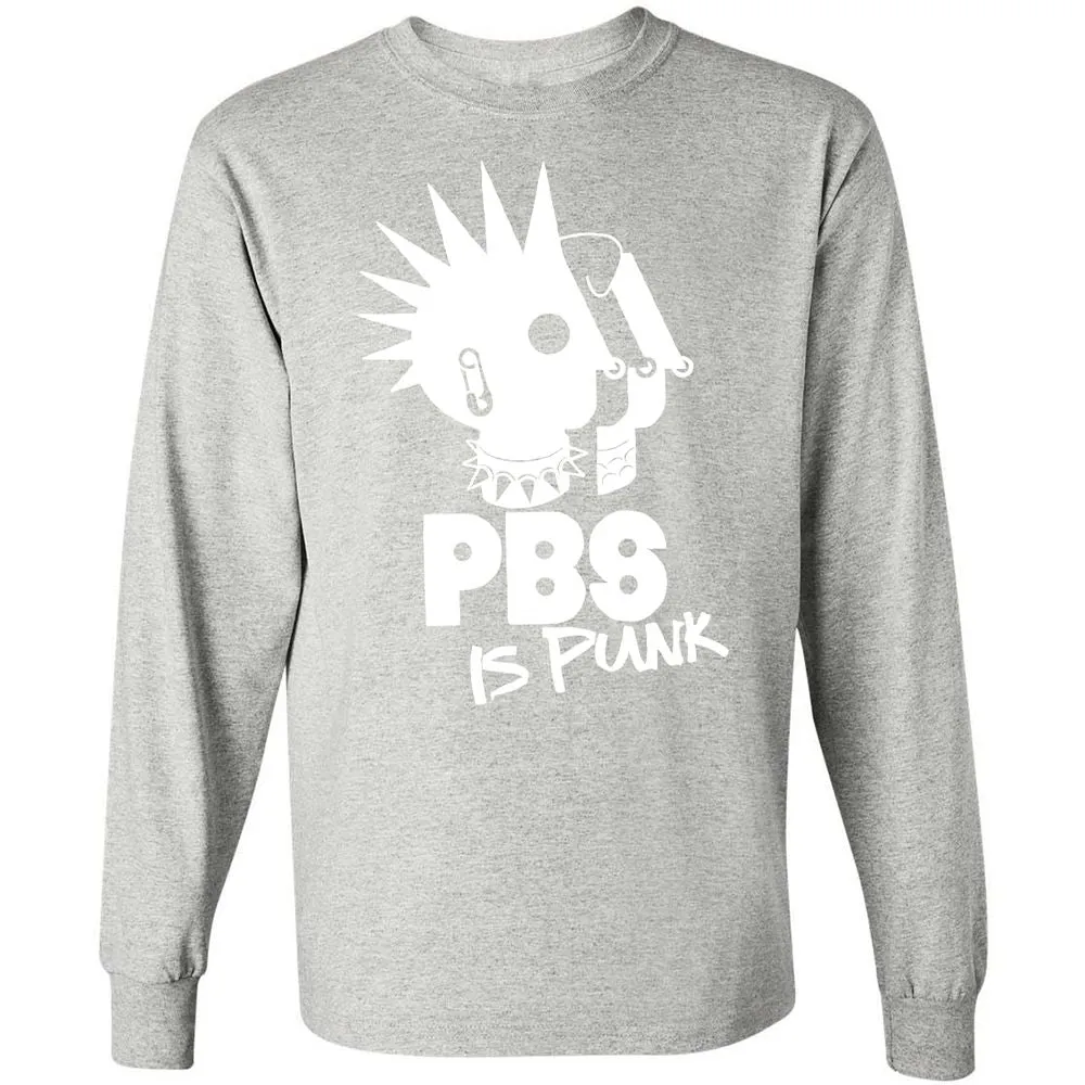 Long Sleeve T-Shirt - 6B96WS3V - Ash - 5