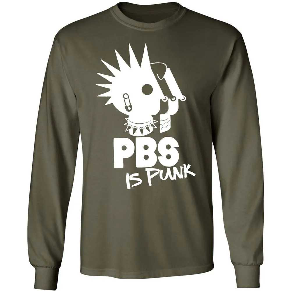 Long Sleeve T-Shirt - 6B96WS3V - Military Green - 7