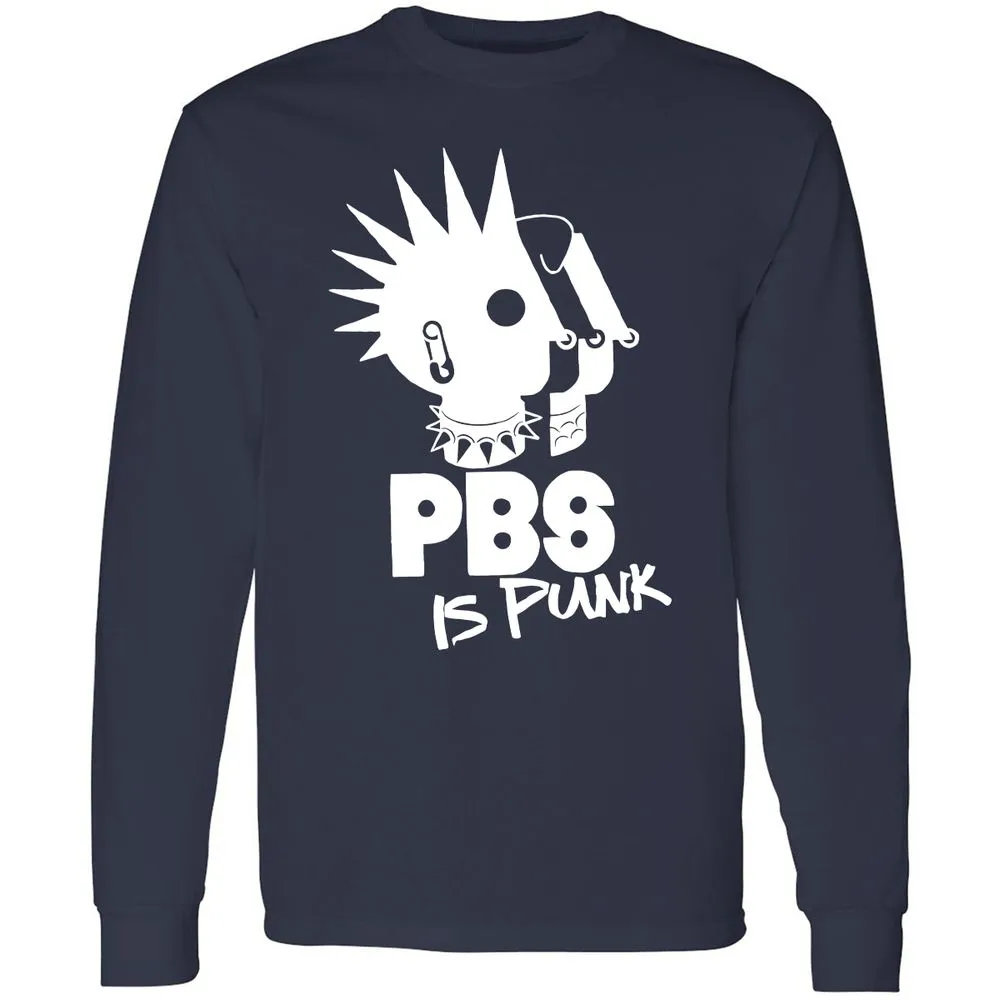 Long Sleeve T-Shirt - 6B96WS3V - Navy - 12