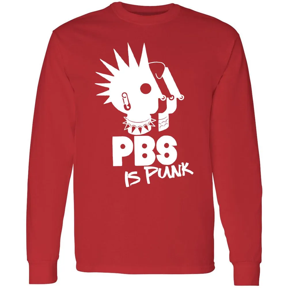 Long Sleeve T-Shirt - 6B96WS3V - Red - 14