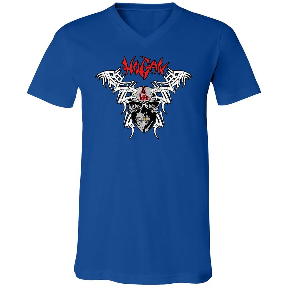 Unisex V-Neck T-Shirt - QKHZQ6EX - True Royal - 4