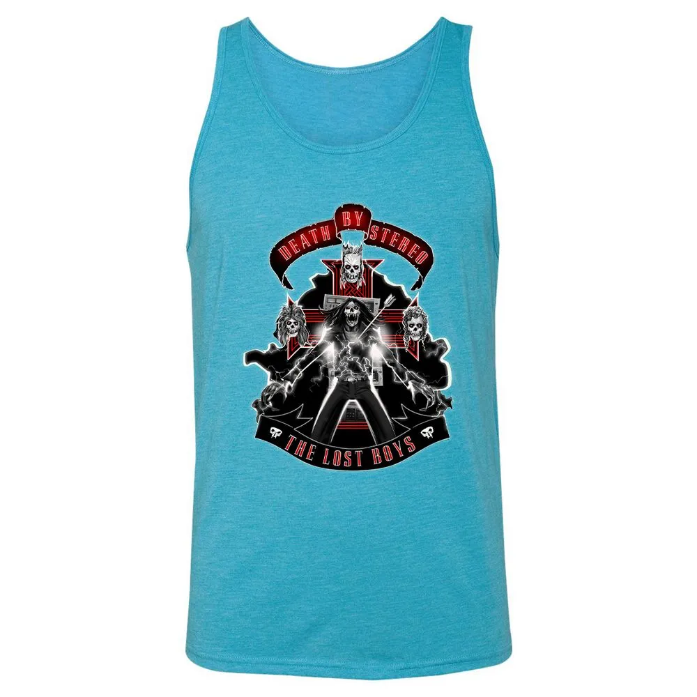 Unisex Jersey Tank - LTPKAQKB - Aqua Triblend - 3