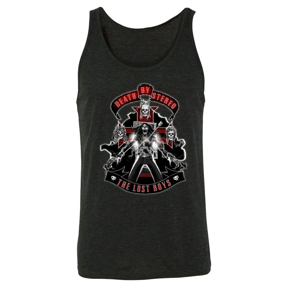 Unisex Jersey Tank - LTPKAQKB - Charcoal Black Triblend - 5