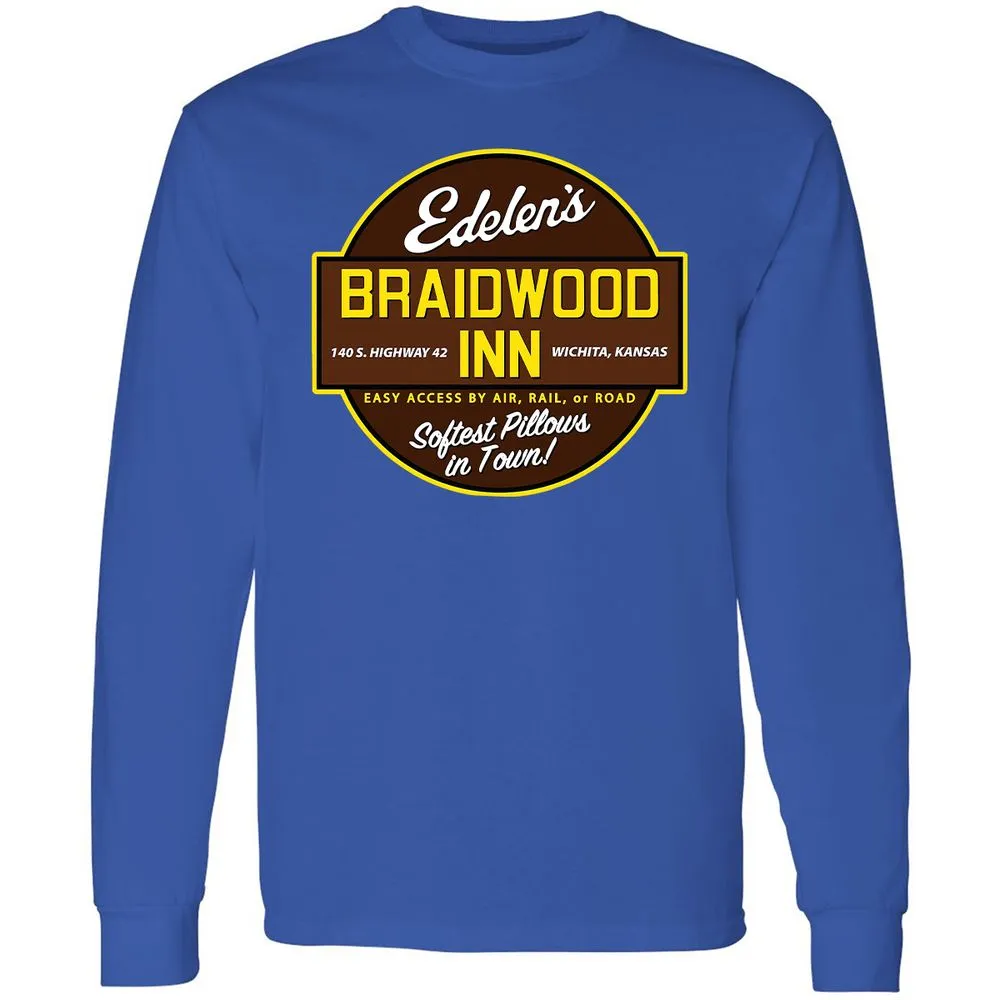 Long Sleeve T-Shirt - DZQXCUZV - Royal - 8