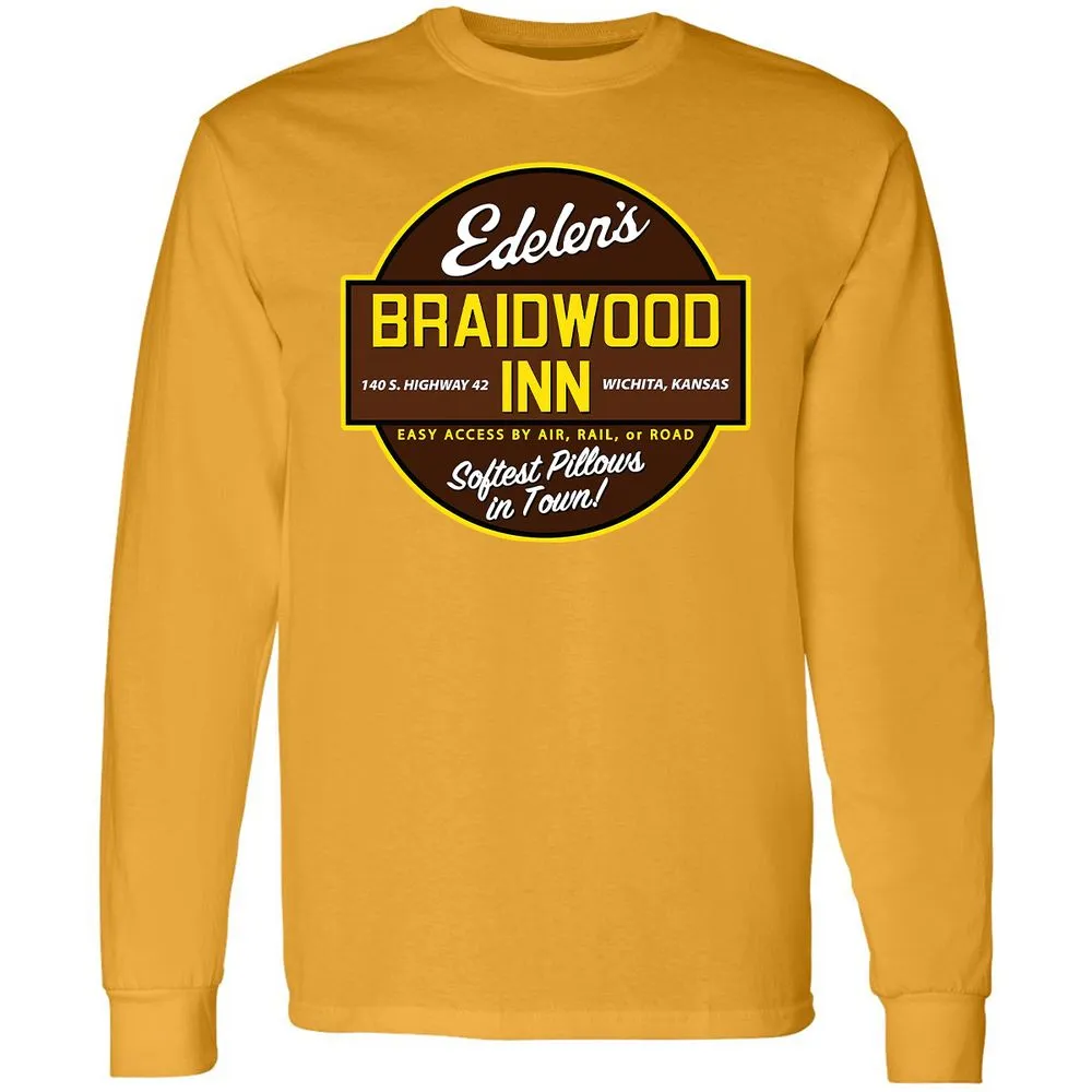 Long Sleeve T-Shirt - DZQXCUZV - Gold - 9