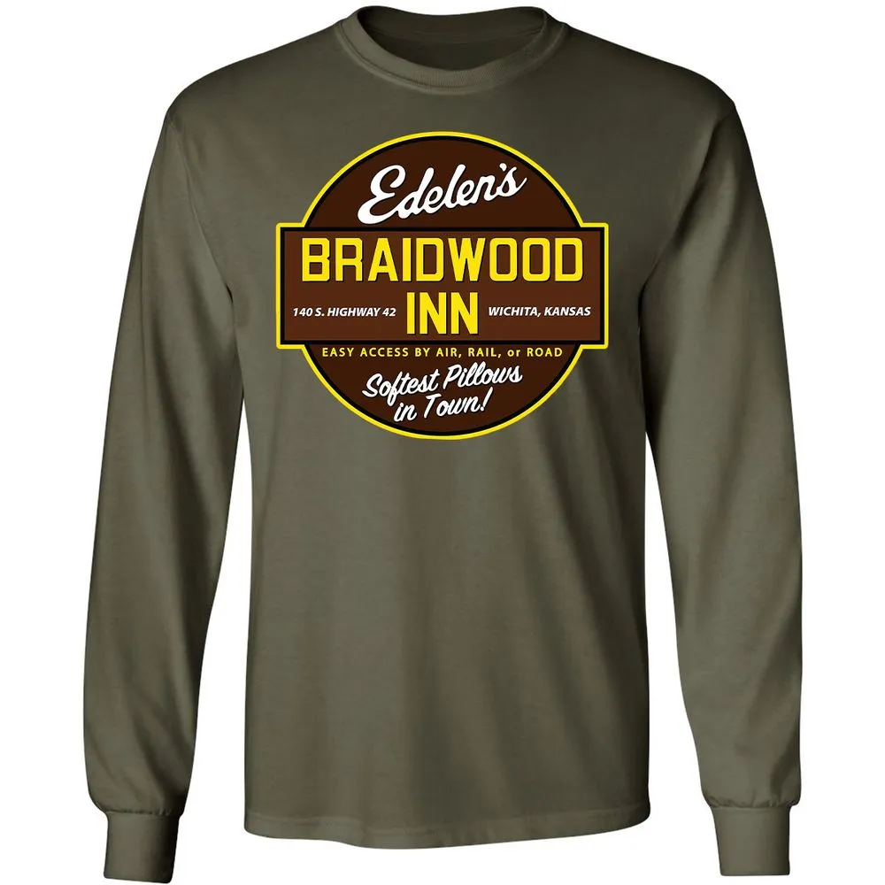 Long Sleeve T-Shirt - DZQXCUZV - Military Green - 16