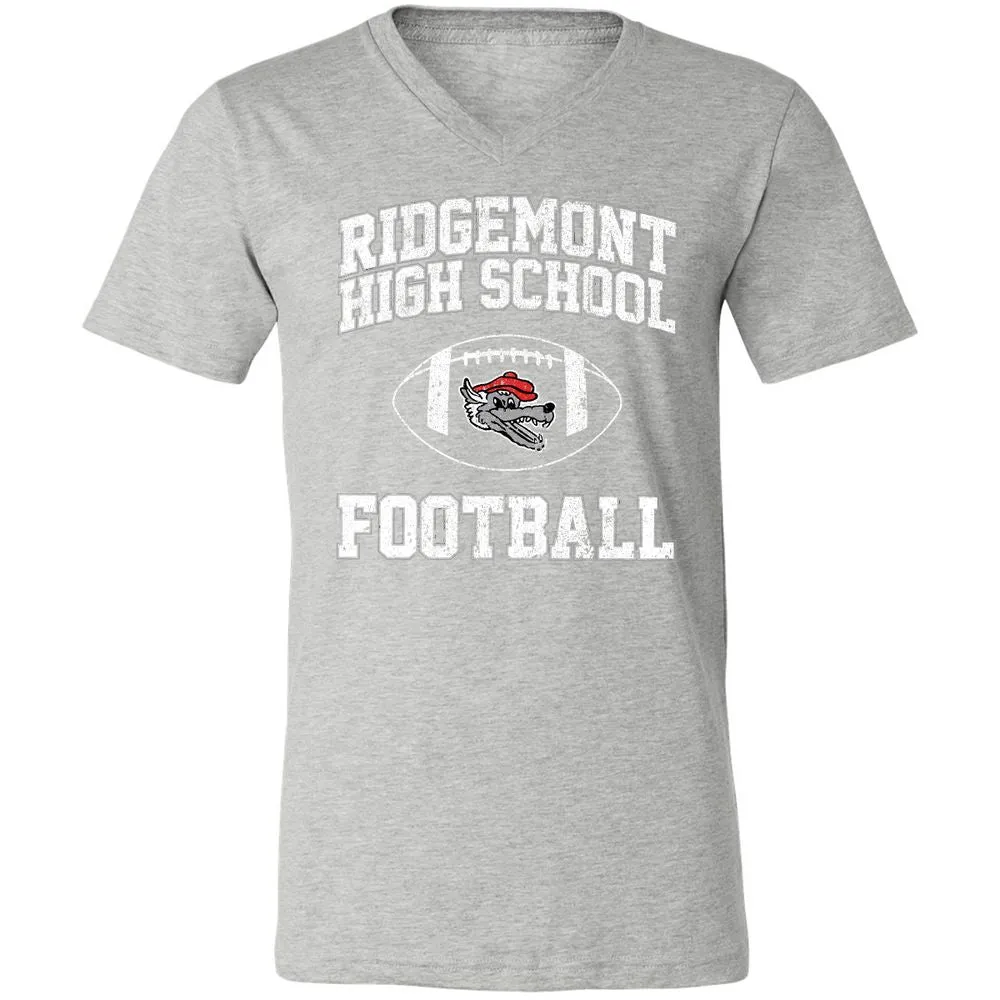 Unisex V-Neck T-Shirt - T2T2YDWD - Athletic Heather - 7