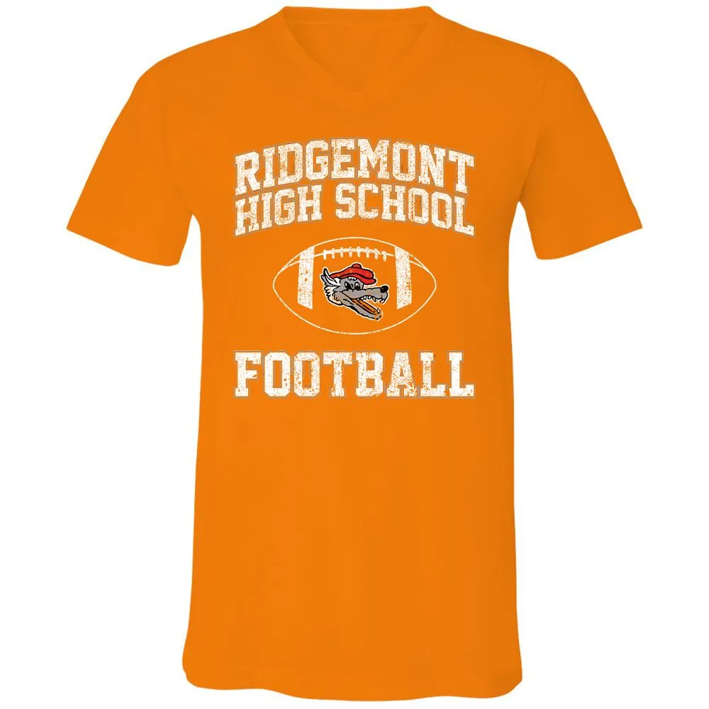 Unisex V-Neck T-Shirt - T2T2YDWD - Orange - 11