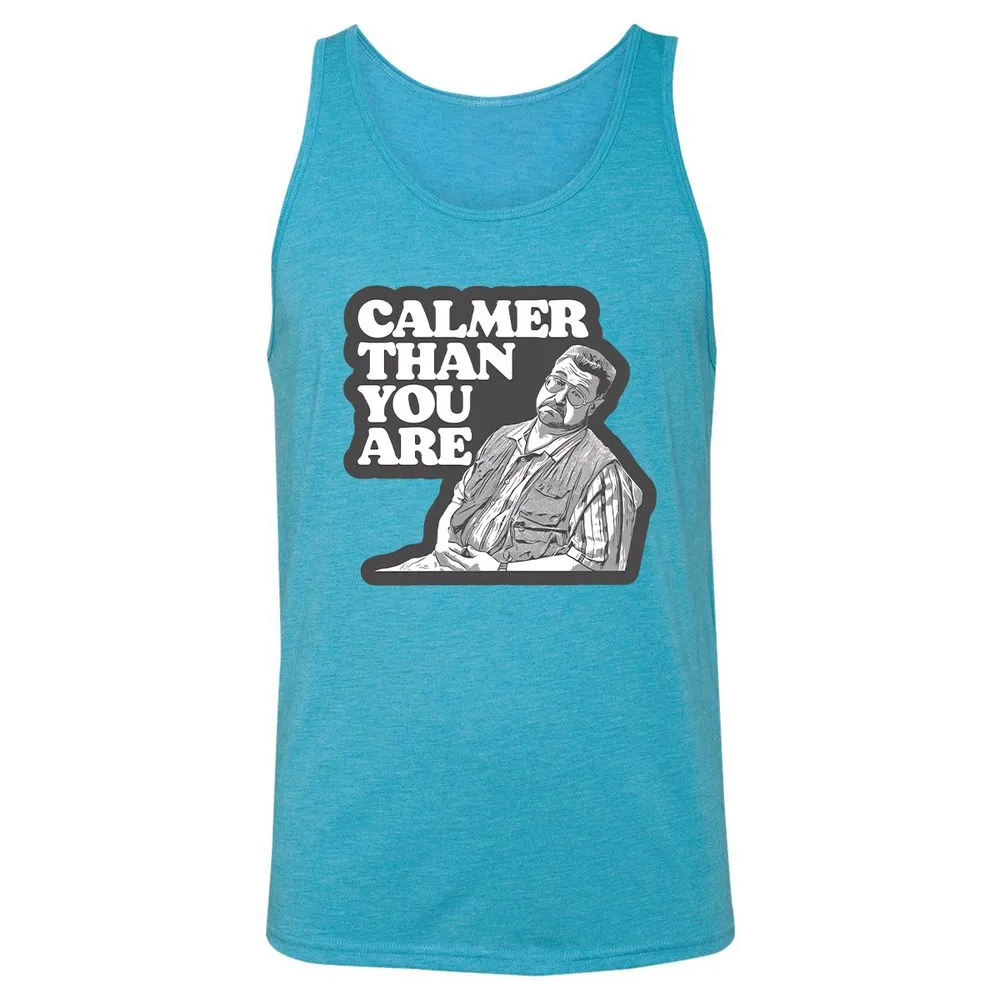 Unisex Jersey Tank - UW5XTJVS - Aqua Triblend - 3