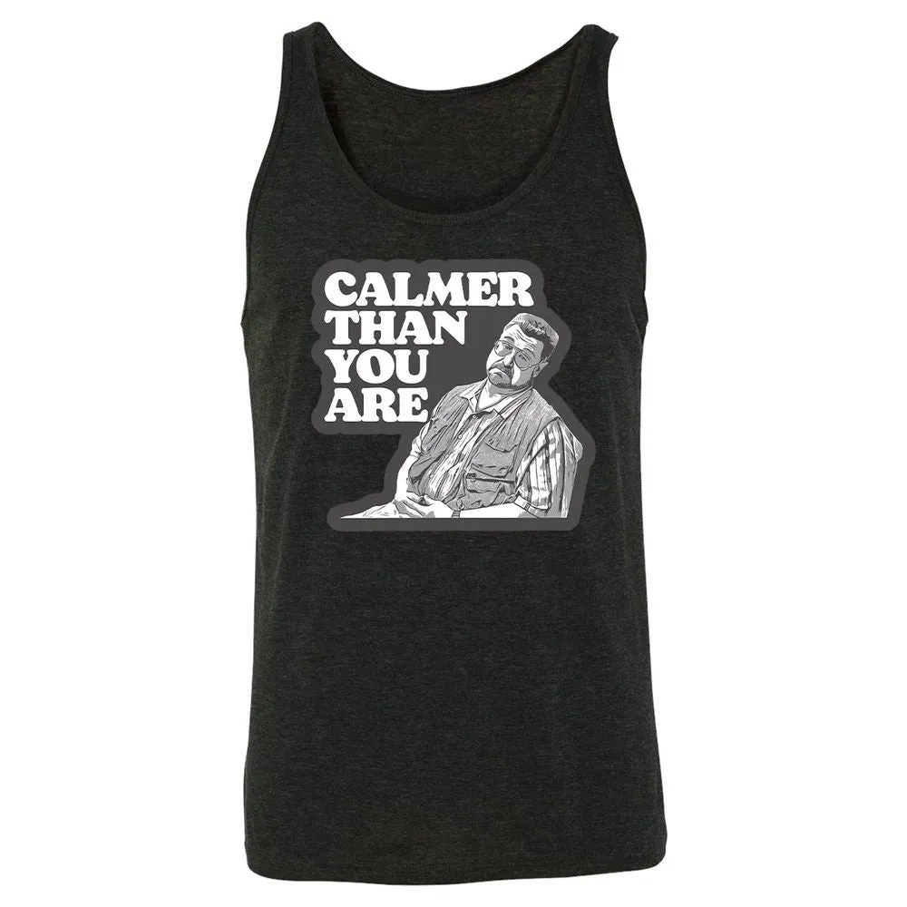 Unisex Jersey Tank - UW5XTJVS - Charcoal Black Triblend - 5