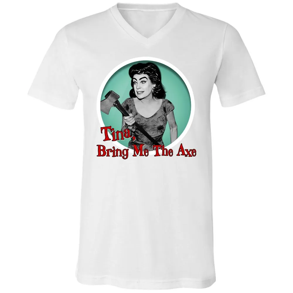 Unisex V-Neck T-Shirt - CN6A69MY - White - 5