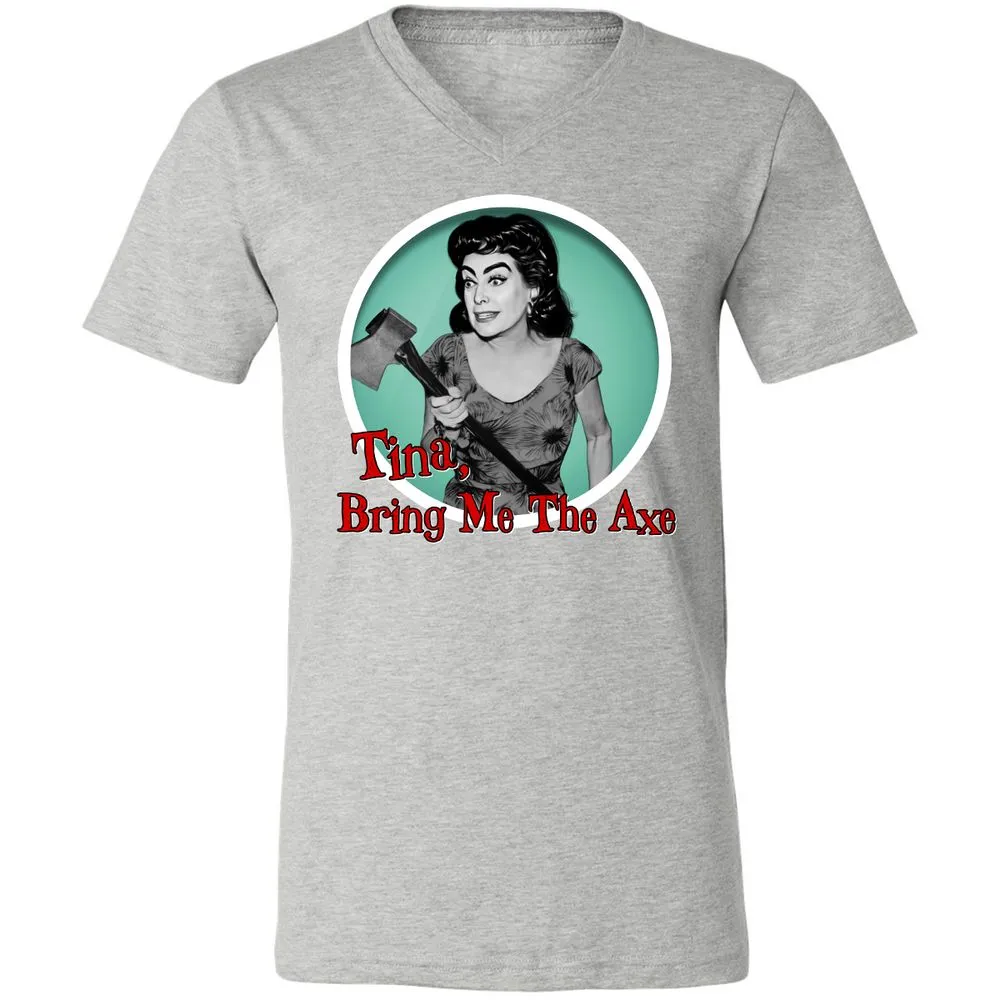 Unisex V-Neck T-Shirt - CN6A69MY - Athletic Heather - 7