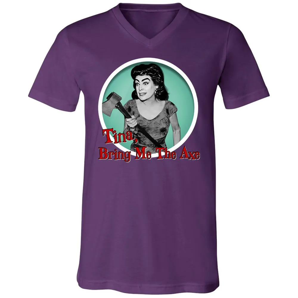 Unisex V-Neck T-Shirt - CN6A69MY - Team Purple - 9