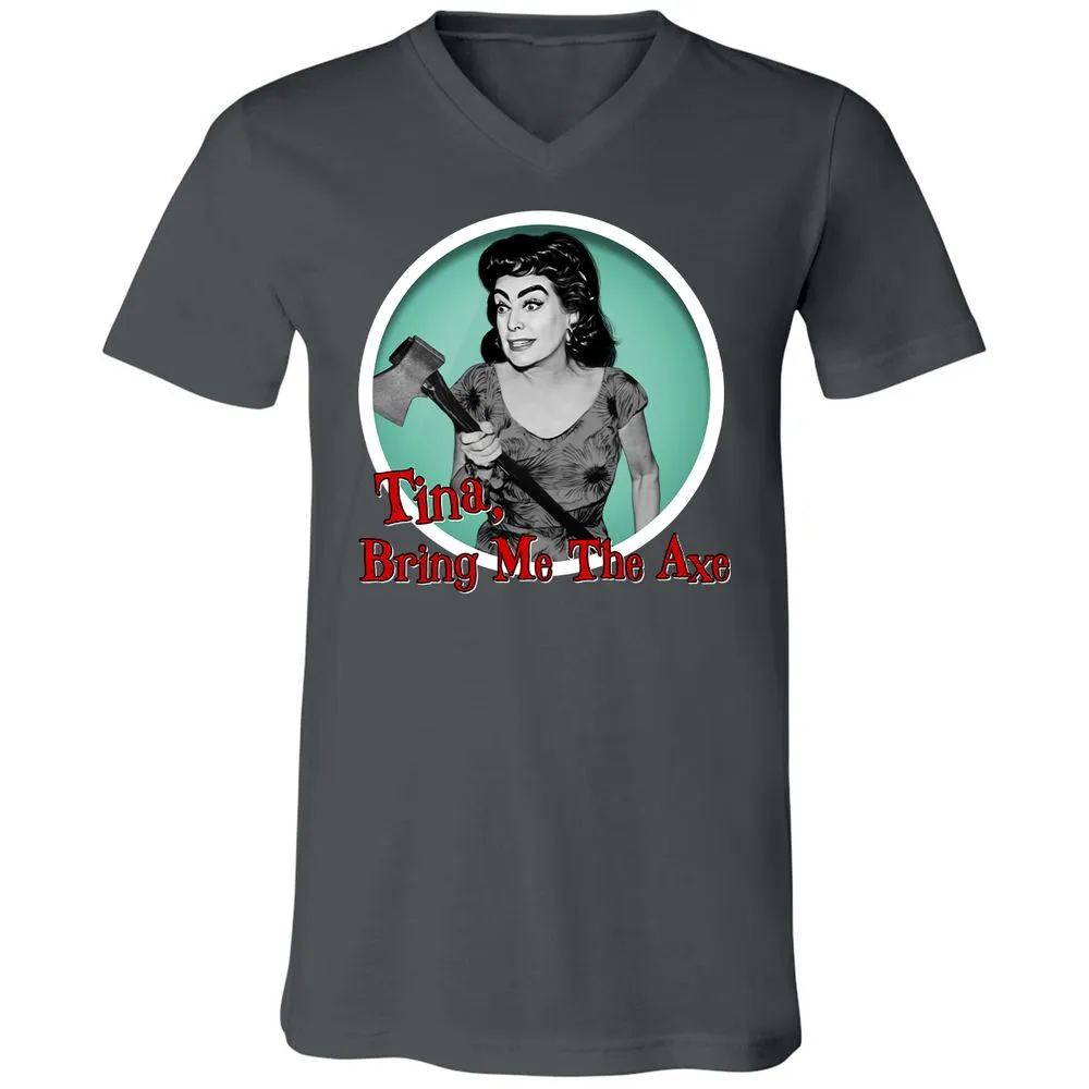 Unisex V-Neck T-Shirt - CN6A69MY - Asphalt - 12