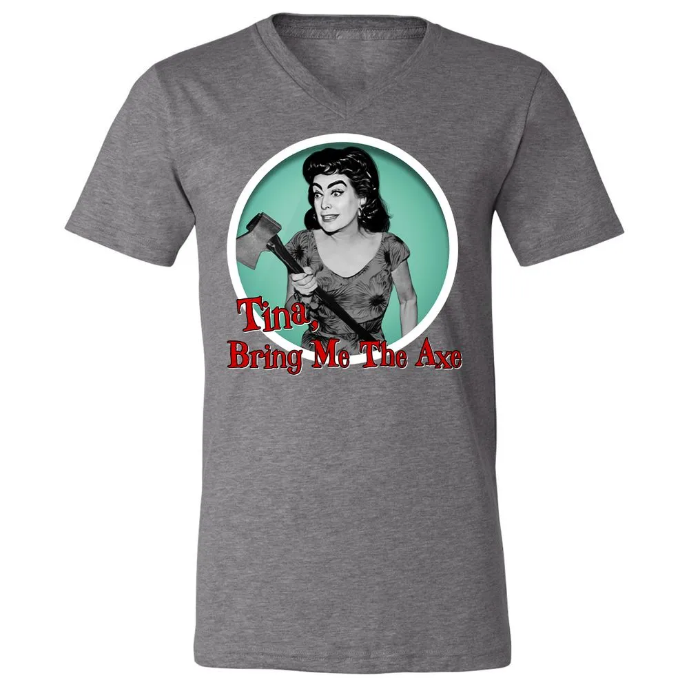 Unisex V-Neck T-Shirt - CN6A69MY - Deep Heather - 13