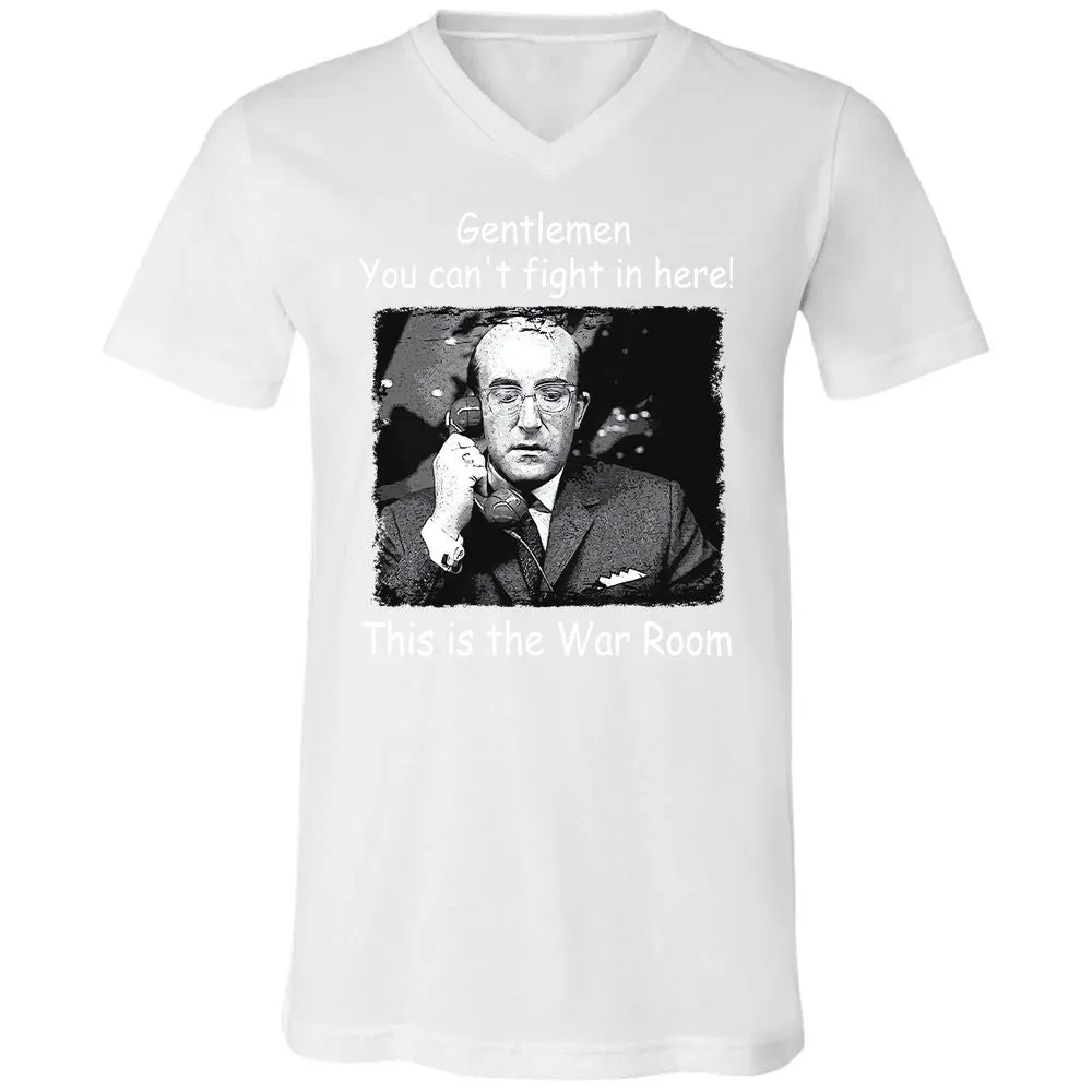 Unisex V-Neck T-Shirt - ZUH4Y8XN - White - 5