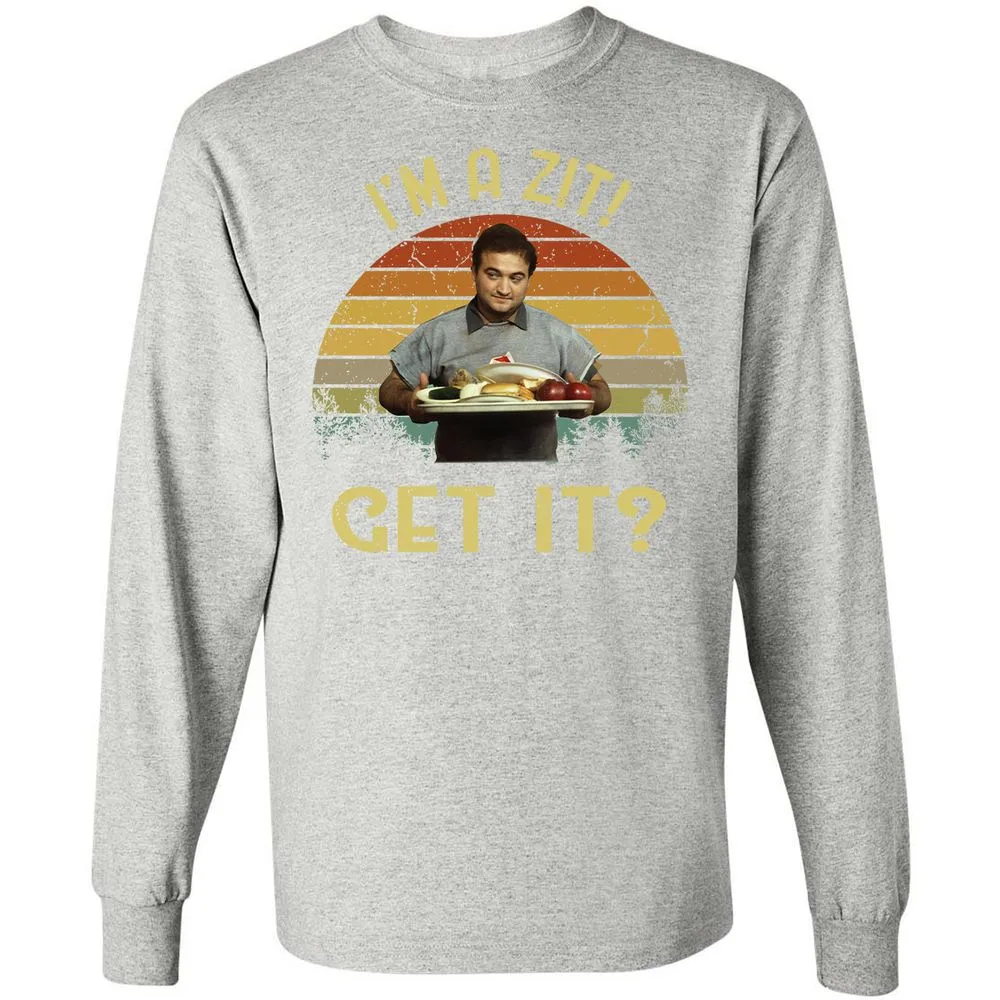 Long Sleeve T-Shirt - YH6APFA2 - Ash - 7