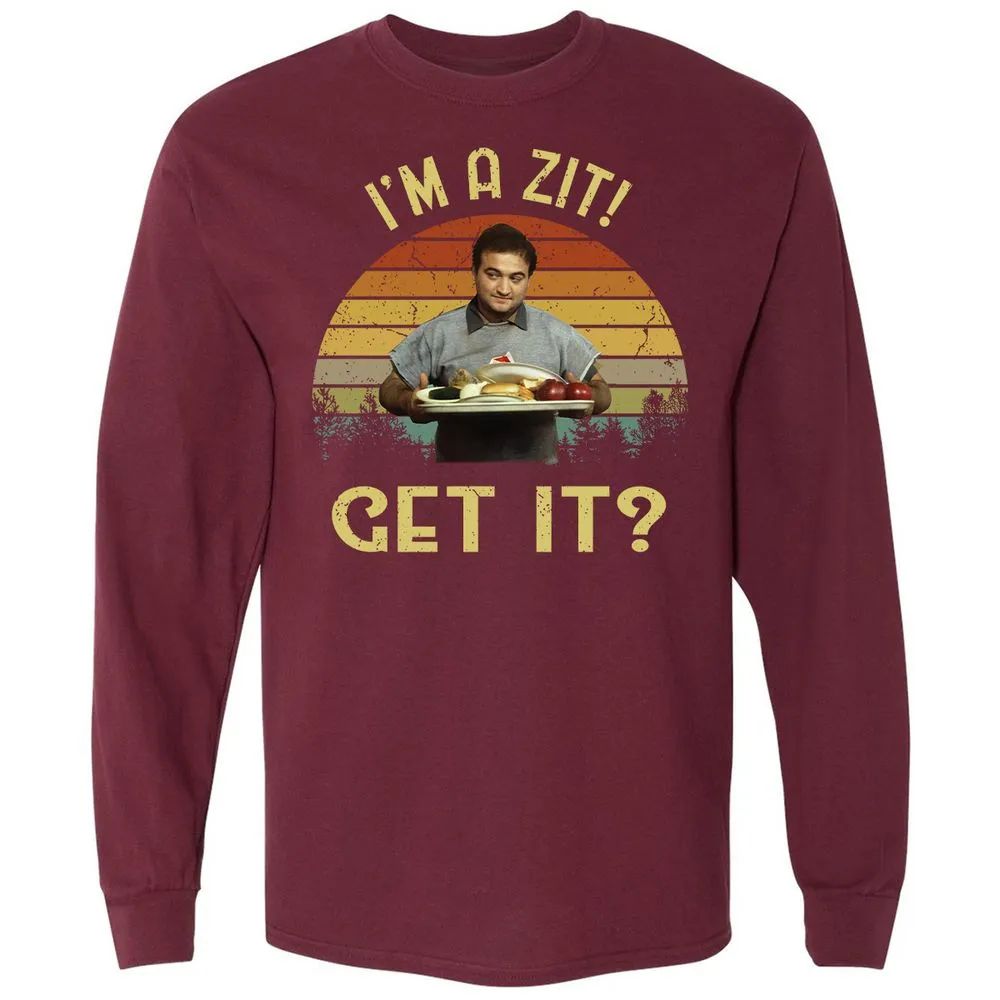 Long Sleeve T-Shirt - YH6APFA2 - Maroon - 11