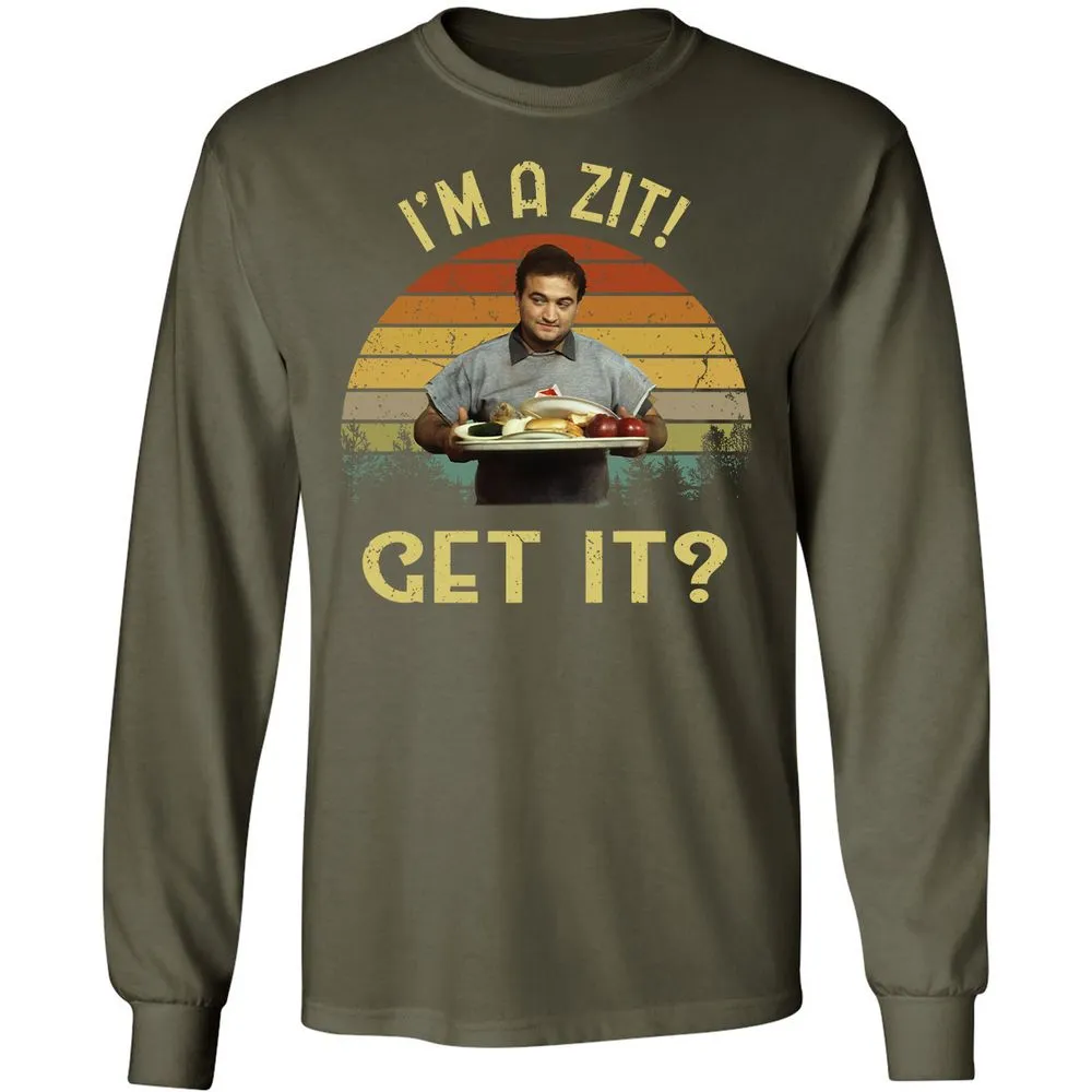 Long Sleeve T-Shirt - YH6APFA2 - Military Green - 16