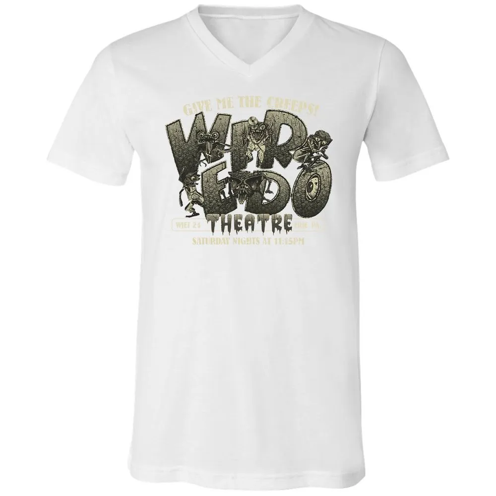 Unisex V-Neck T-Shirt - A5TCCGZD - White - 5